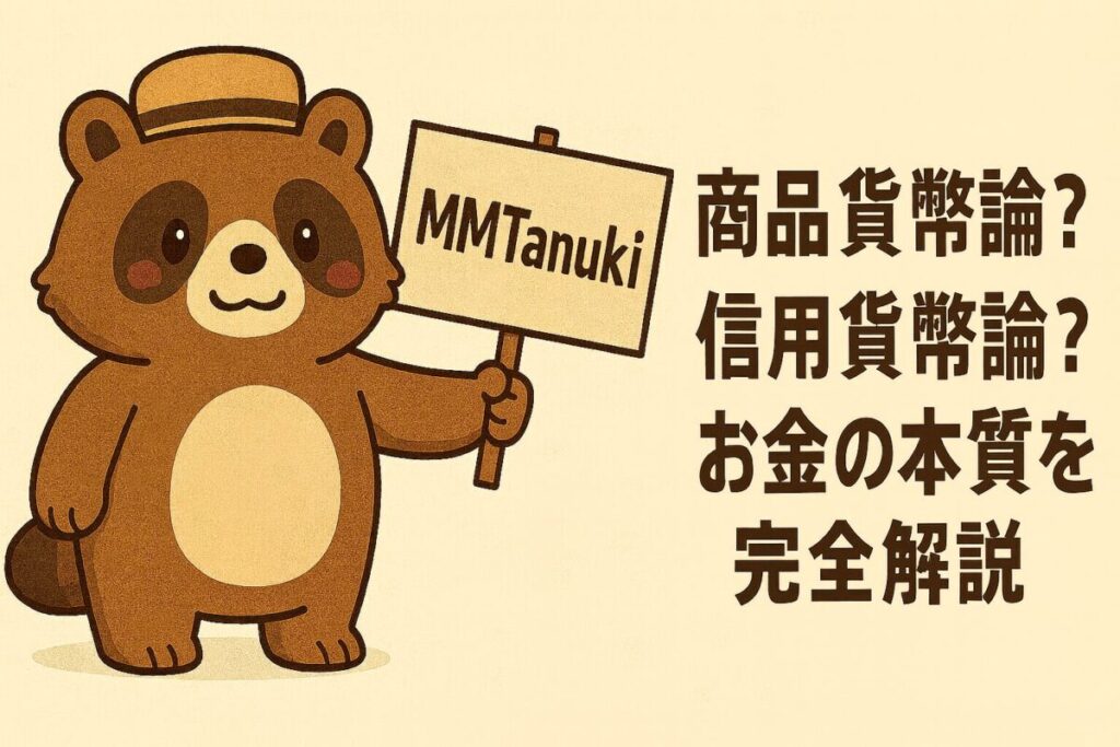 信用貨幣論と商品貨幣論の違いとは？お金の本質をわかりやすく解説