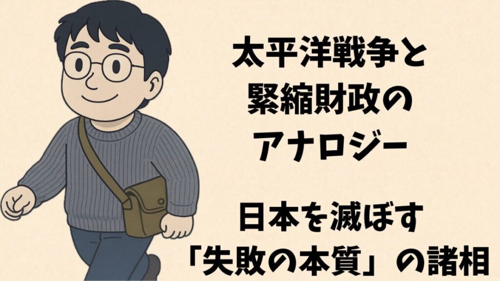 太平洋戦争と緊縮財政のアナロジー：日本を滅ぼす「失敗の本質」の諸相